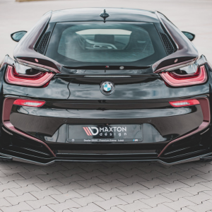 Splitter tylny środkowy Maxton BMW i8 (czarny połysk)