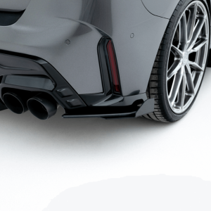 Splittery Tylne Boczne Street Pro V.2 + Flaps Maxton BMW 1 M-Pack / M135i F70
