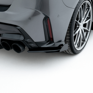 Splittery Tylne Boczne Street Pro V.2 + Flaps Maxton BMW 1 M-Pack / M135i F70