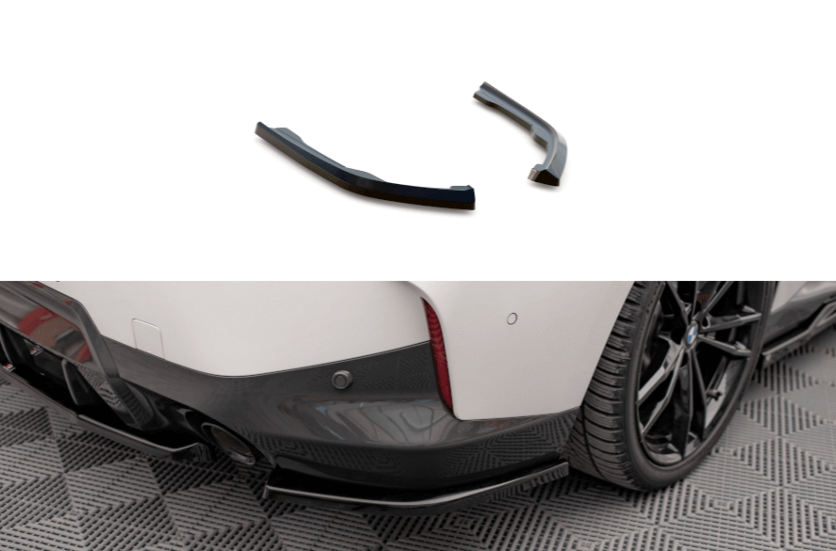 Splittery Tylne Boczne V.2 Maxton BMW 2 Coupe M-Pack G42-5