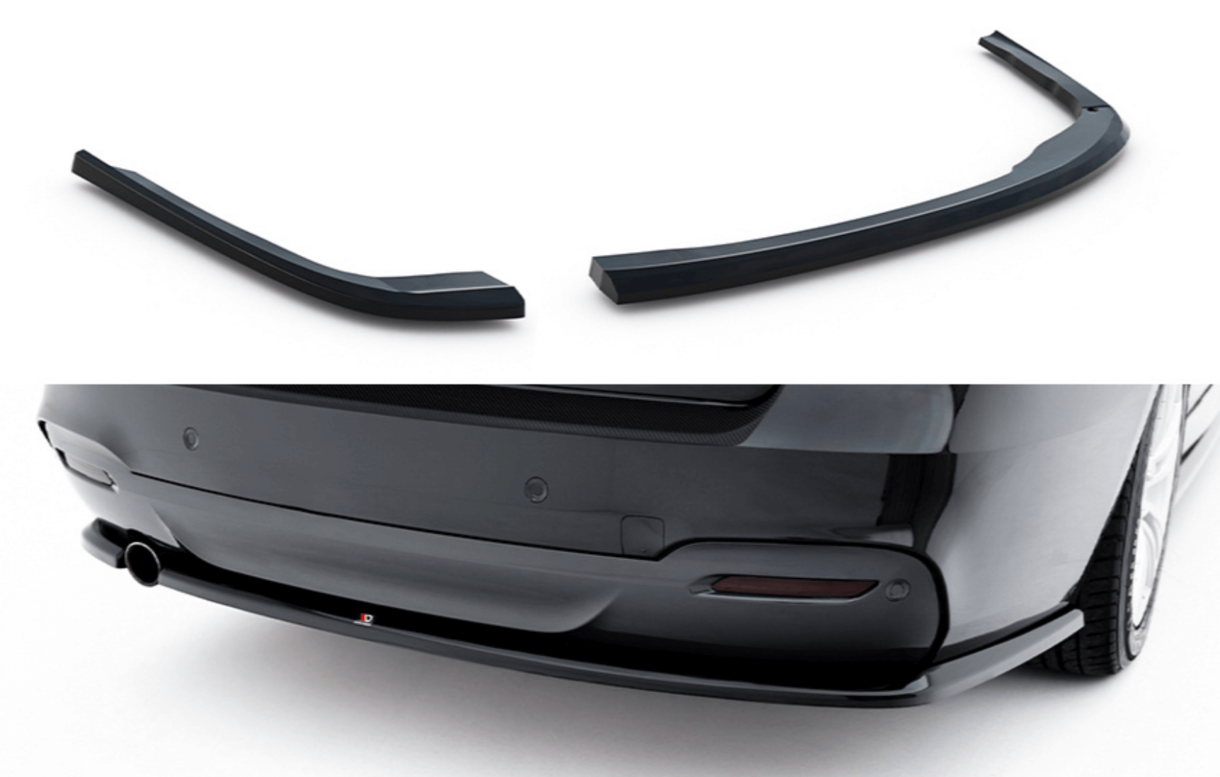 Splittery Tylne Boczne V.2 Maxton BMW 3 GT M-Pack F34-5