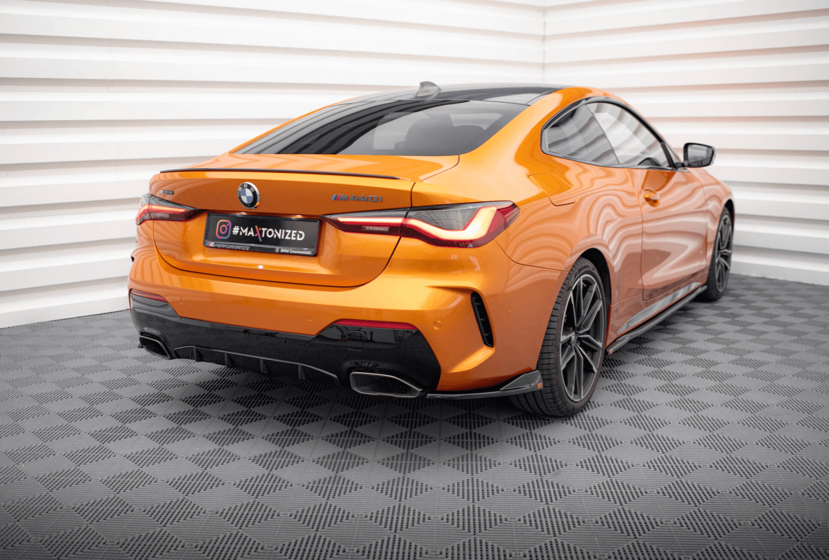 Splittery Tylne Boczne V.2 Maxton BMW 4 M440i G22 - G23 - G22 Facelift - G23 Facelift-5