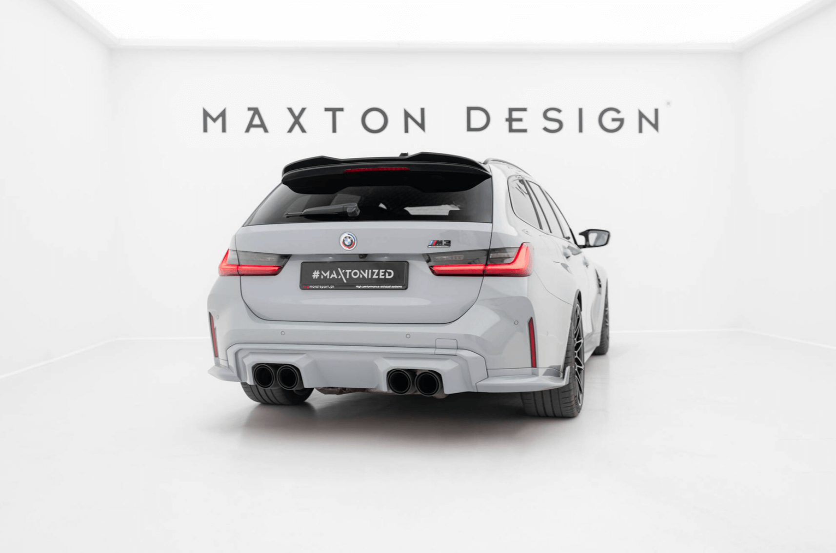 Spoiler Cap 3D Maxton BMW 3 Standard - M340 - M-Pack - M3 Touring G21 - G81-4