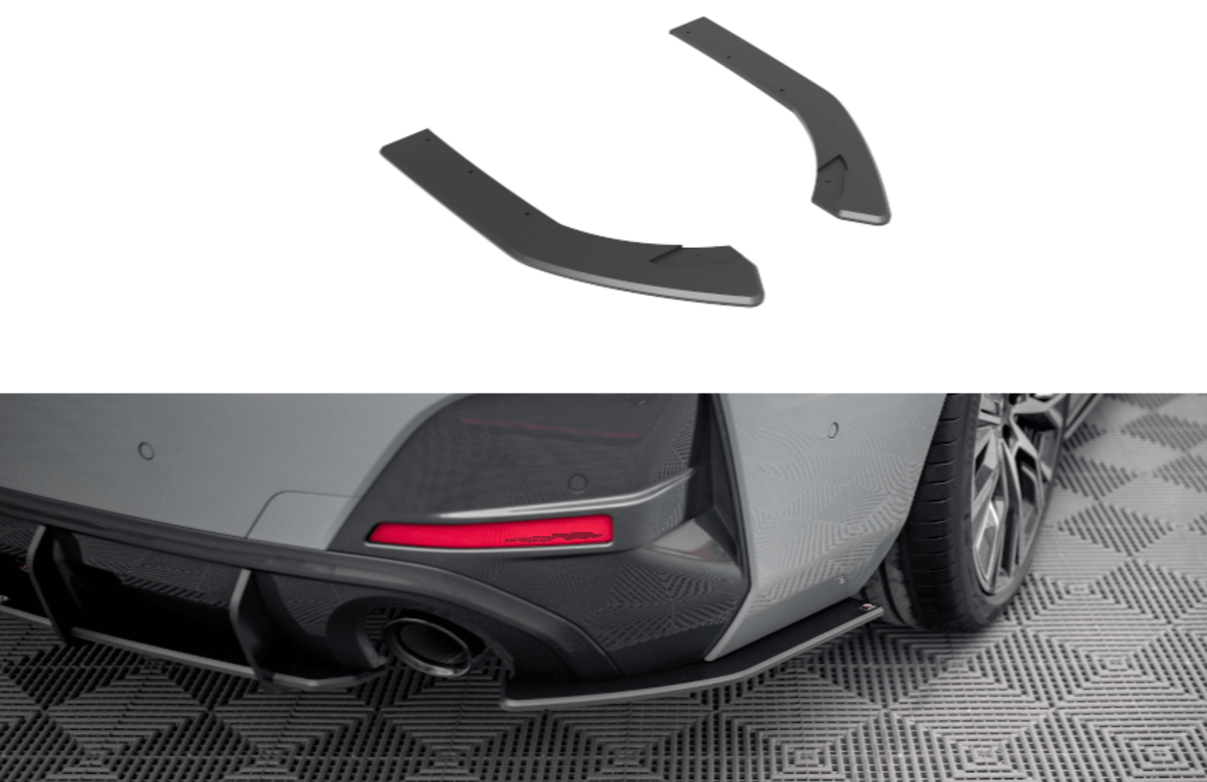 Splittery Tylne Boczne Street Pro Maxton BMW 4 Gran Coupe M-Pack G26-5