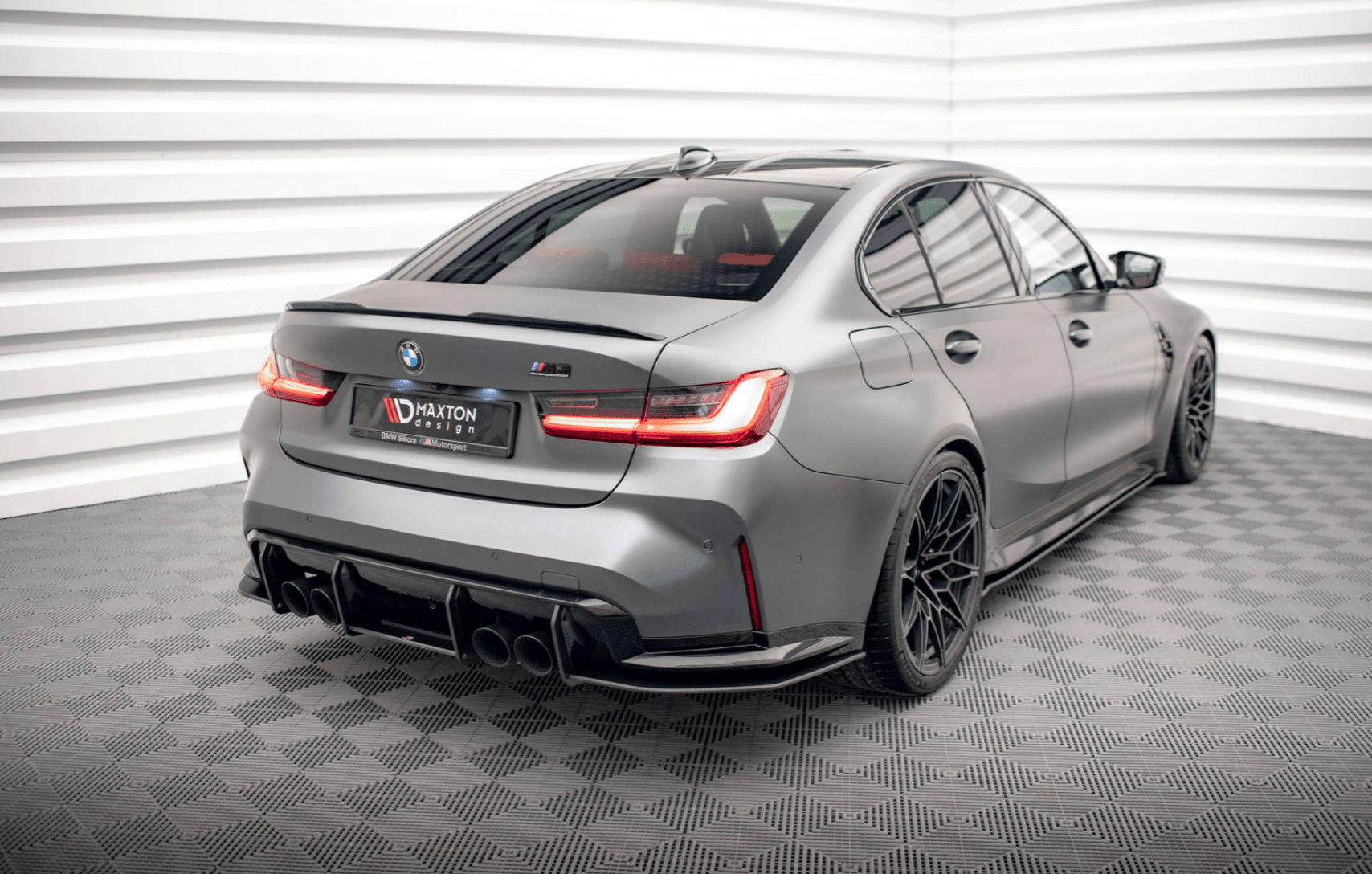 Splittery Tylne Boczne Street Pro V.1 Maxton BMW M3 Sedan - Touring G80 - G81-5