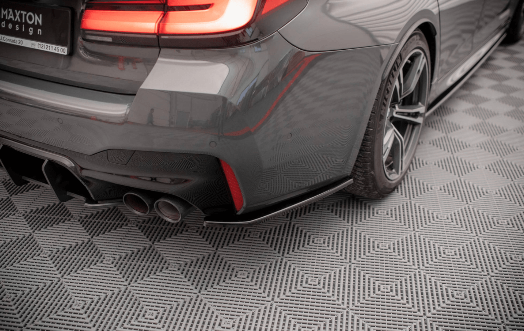 Splittery Tylne Boczne V.1 Maxton BMW M5 F90 - F90 Facelift-5