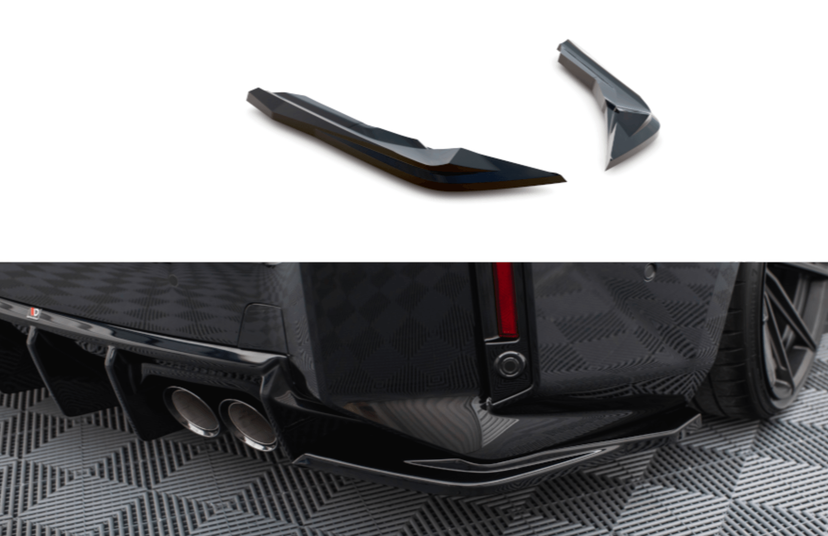 Splittery Tylne Boczne V.3 Maxton BMW M2 G87-5