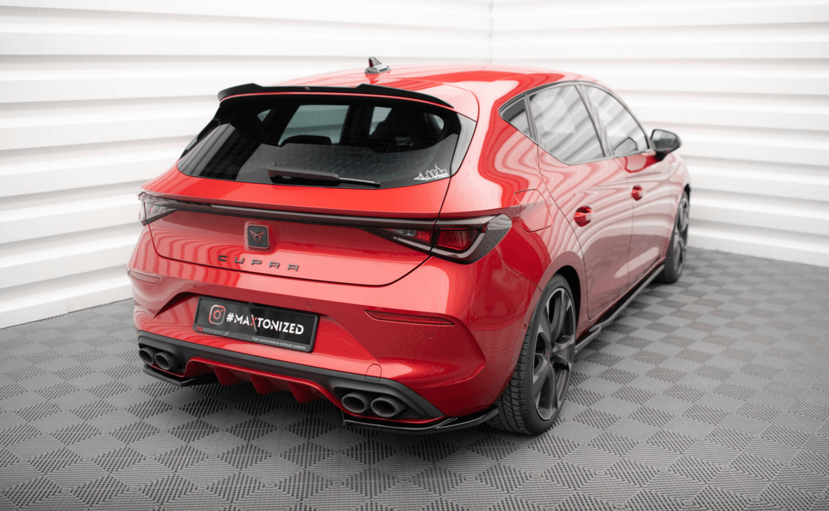 Splittery Tylne Boczne V.1 Maxton Cupra Leon Hatchback Mk1-3