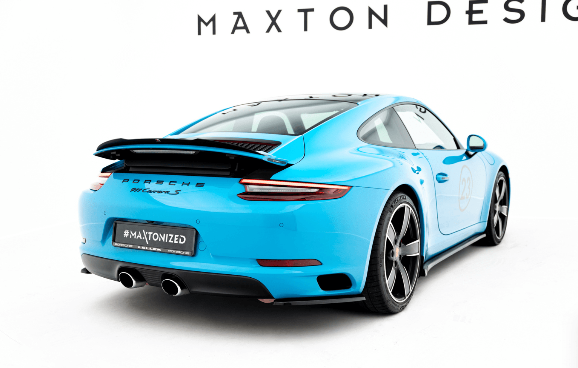 Splittery Tylne Boczne Maxton Porsche 911 Carrera 991 Facelift-4