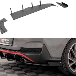 Splittery Tylne Boczne Street Pro + Flaps Maxton Hyundai I30 Fastback N-Line Mk3 Facelift
