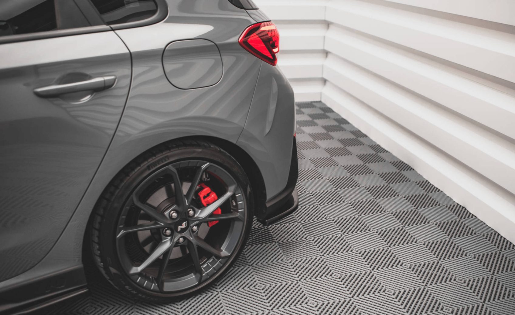 Splittery Tylne Boczne V.2 Maxton Hyundai I30 N Hatchback Mk3 Facelift-2