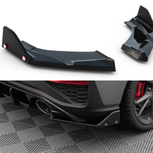 Splittery Tylne Boczne V.4 + Flaps Maxton Hyundai I30 N Hatchback Mk3 Facelift