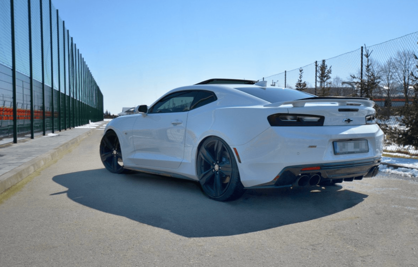 Spojler tylny Maxton Chevrolet Camaro 6 Phase I 2SS Coupe (czarny połysk)-1
