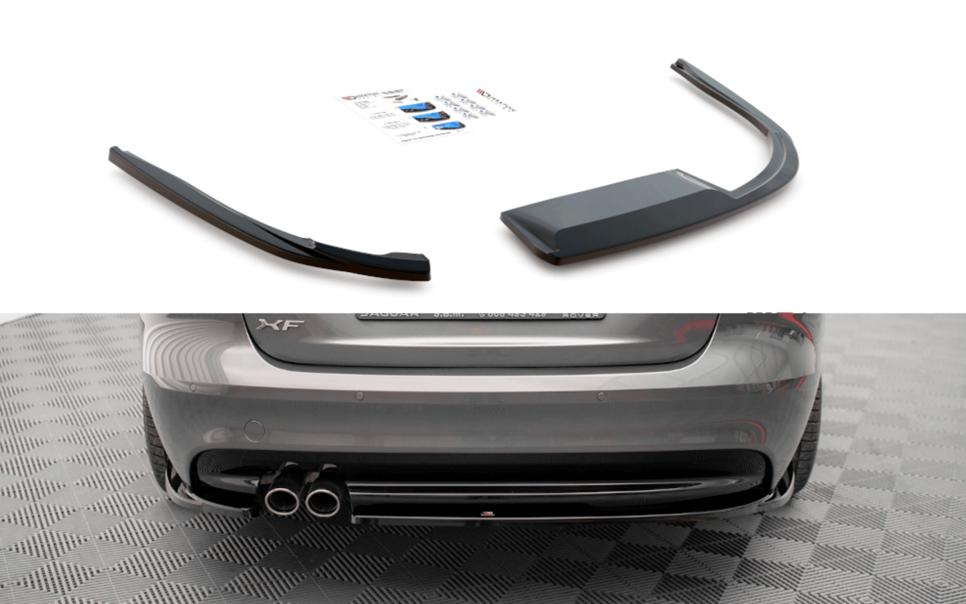 Splittery Tylne Boczne Maxton Jaguar XF R-Sport X260-5