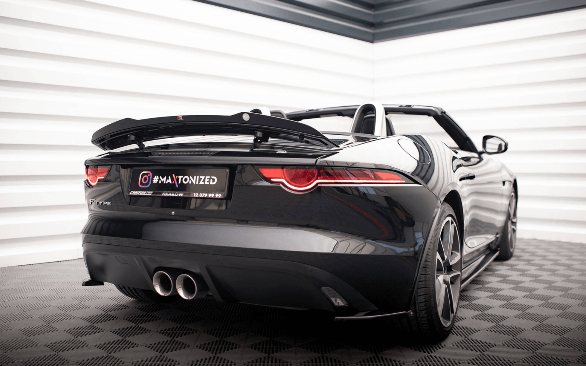 Spoiler Cap Maxton Jaguar F-Type X152 Facelift-4
