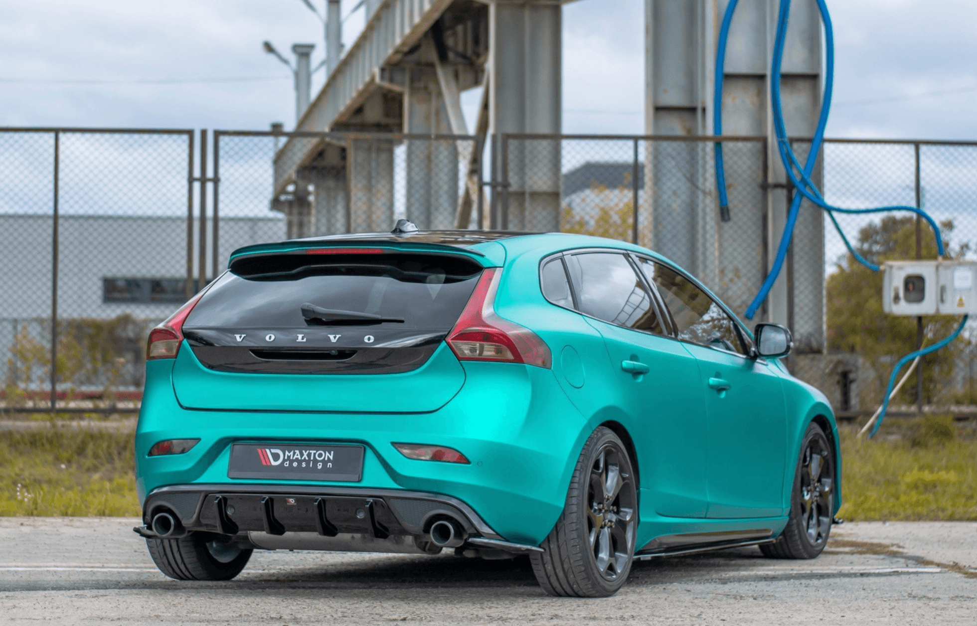 Tylna Dokładka Maxton Volvo V40 R-design-5