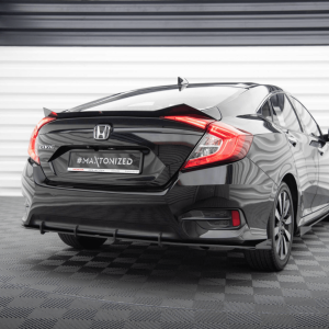 Splittery Tylne Boczne Street Pro + Flaps Maxton Honda Civic Mk10