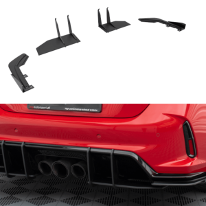 Splittery Tylne Boczne Street Pro + Flaps Maxton Honda Civic Type-R Mk 11