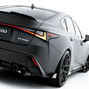 Splittery Tylne Boczne Street Pro + Flaps Maxton Lexus IS 500 Mk3 Facelift 2 (XE30)
