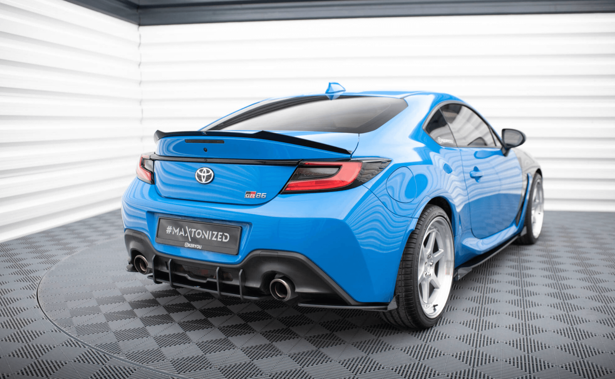 Splittery Tylne Boczne Street Pro V.1 + Flaps Maxton Toyota GR86 Mk1 - Subaru BRZ Mk2-3