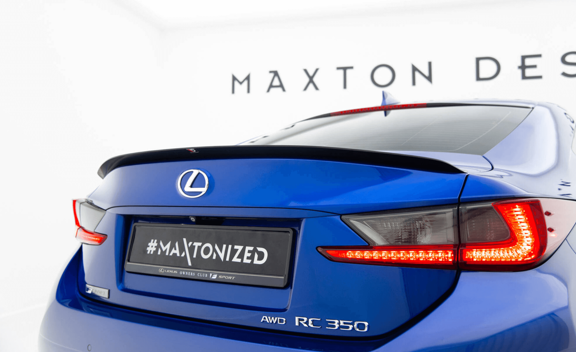 Spoiler Cap Maxton Lexus RC Mk1-5