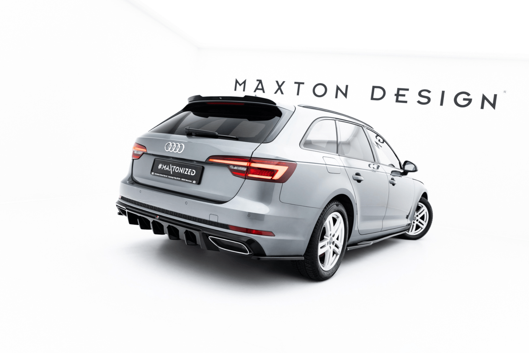 Dokładka Tylna Maxton Audi A4 - A4 S-Line Sedan - Avant B9-6