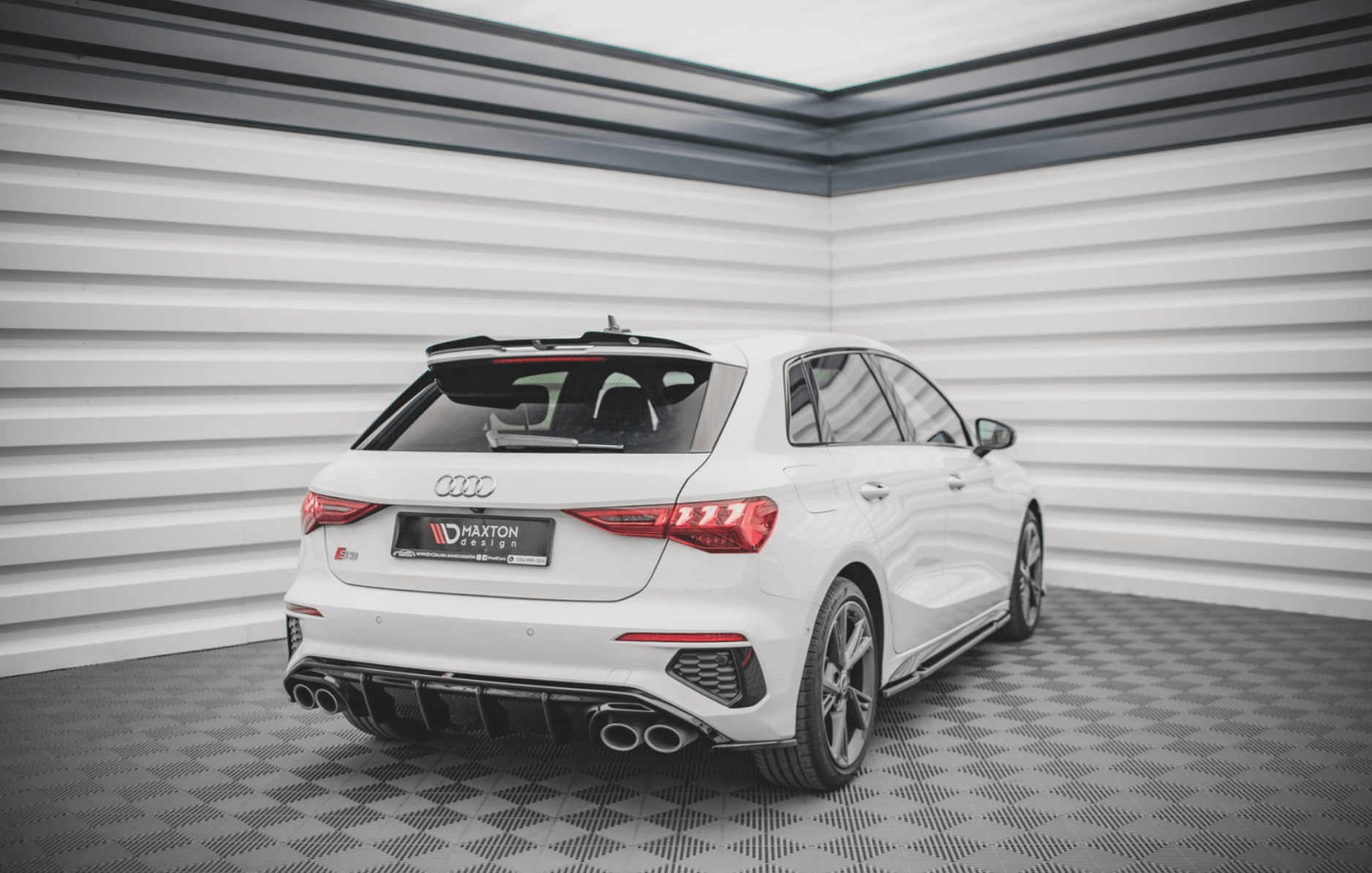 Dokładka Tylna Maxton Audi S3 Sportback 8Y-4