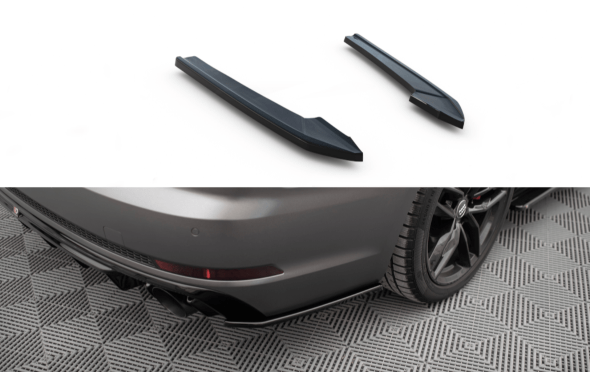 Splittery Tylne Boczne V.3 Maxton Audi A4 S-line B9-6