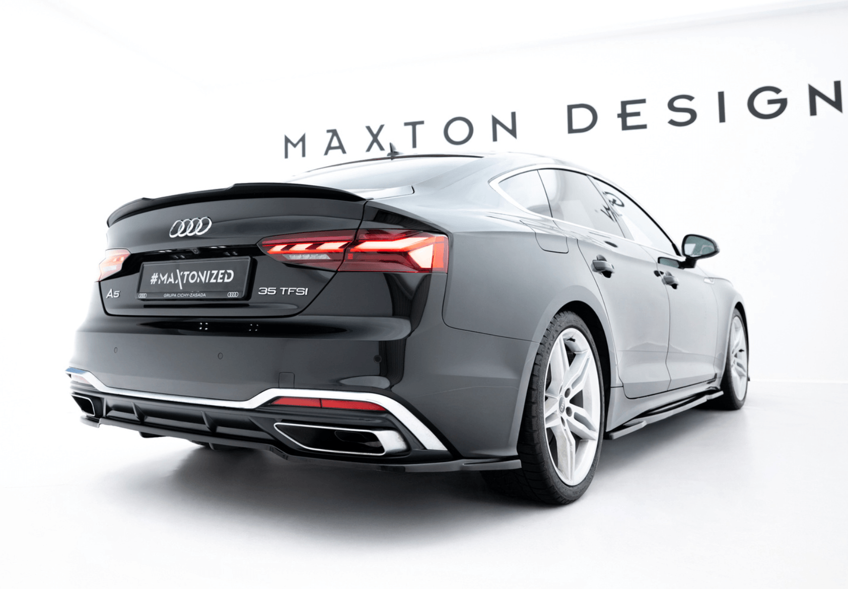 Spoiler Cap V.1 Maxton Audi A5 F5 Sportback-1